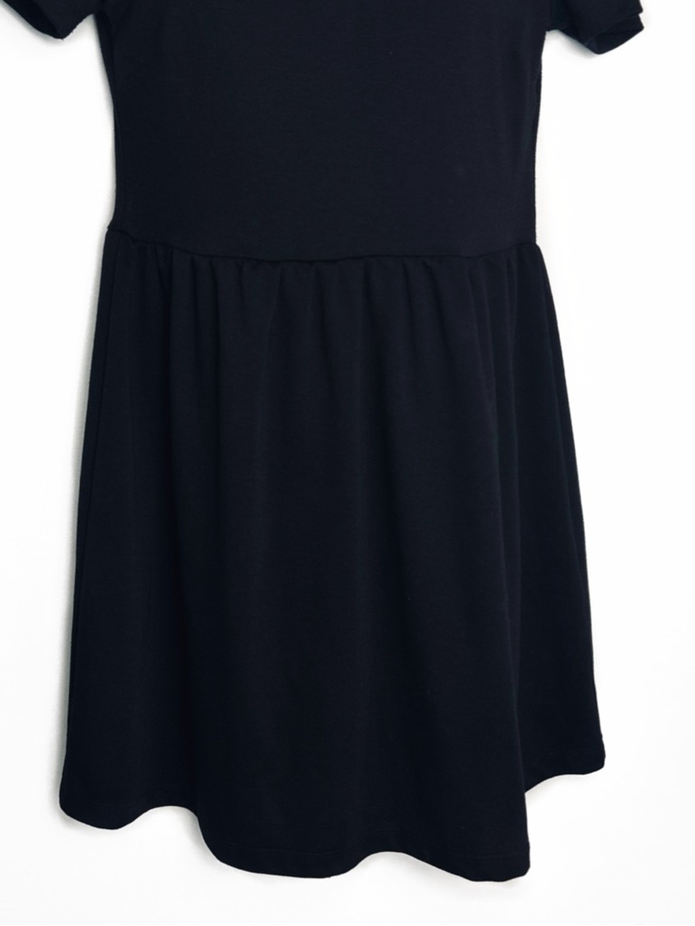 Forever 21 Black Dress with Leopard Print Collar - Picture 5 of 13